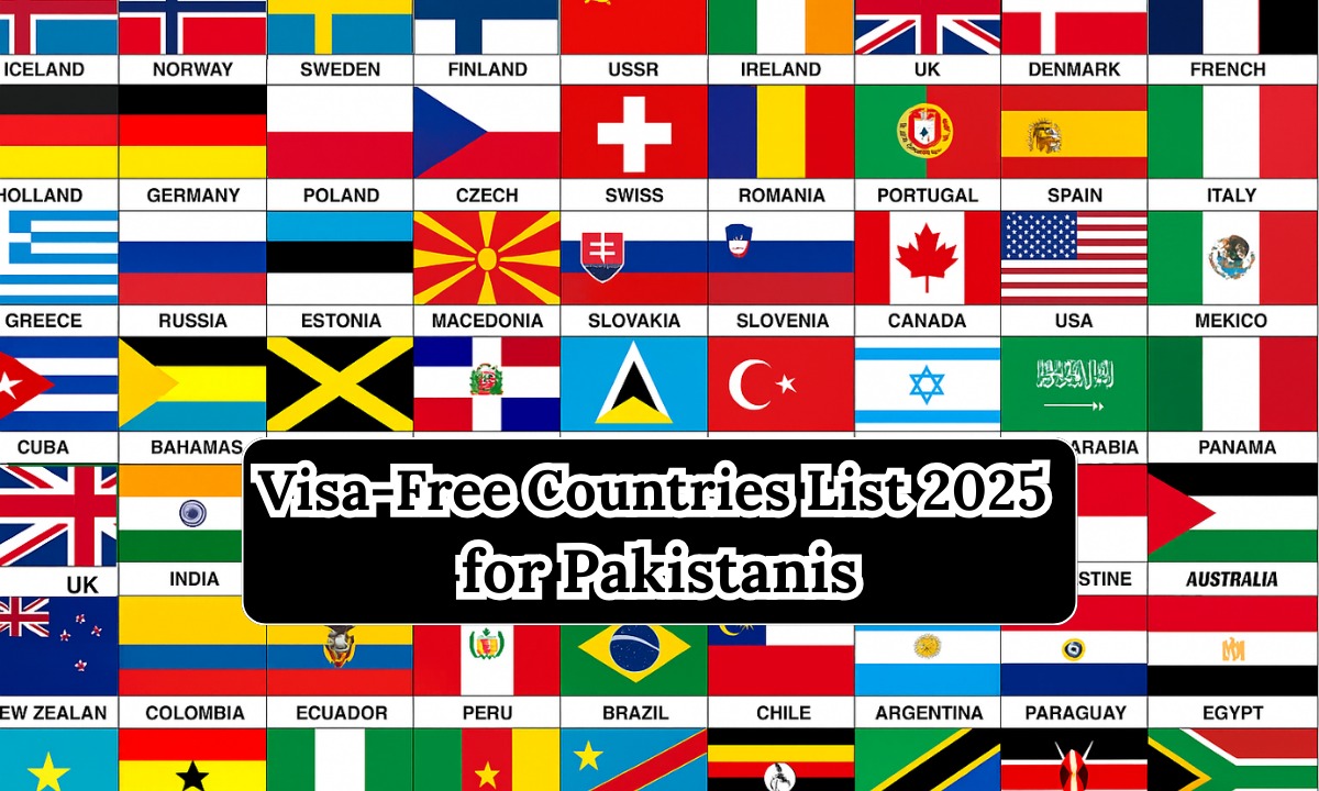 Visa-Free Travel List 2025 for Pakistanis – August Latest Update