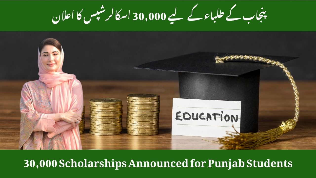 30,000 Scholarships Announced for Punjab Students