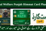 Social Welfare Punjab Himmat Card Phase 3
